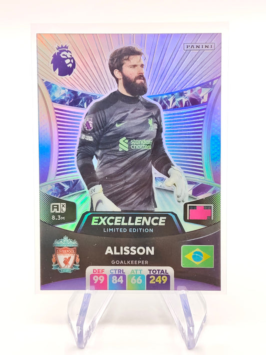 Alisson – Excellence – Limited Edition – Panini Premier League