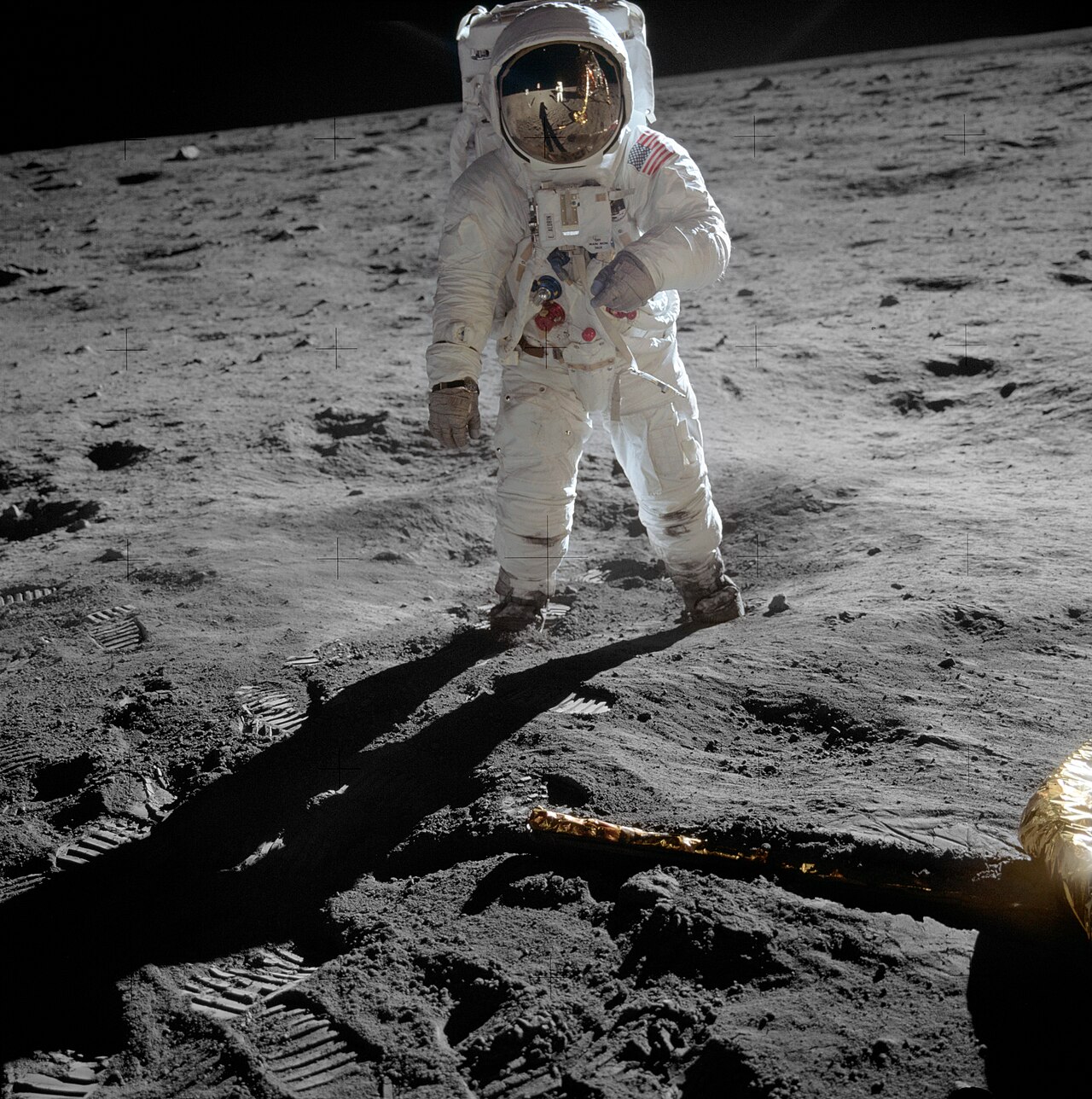 Buzz Aldrin on the Moon Apollo 11