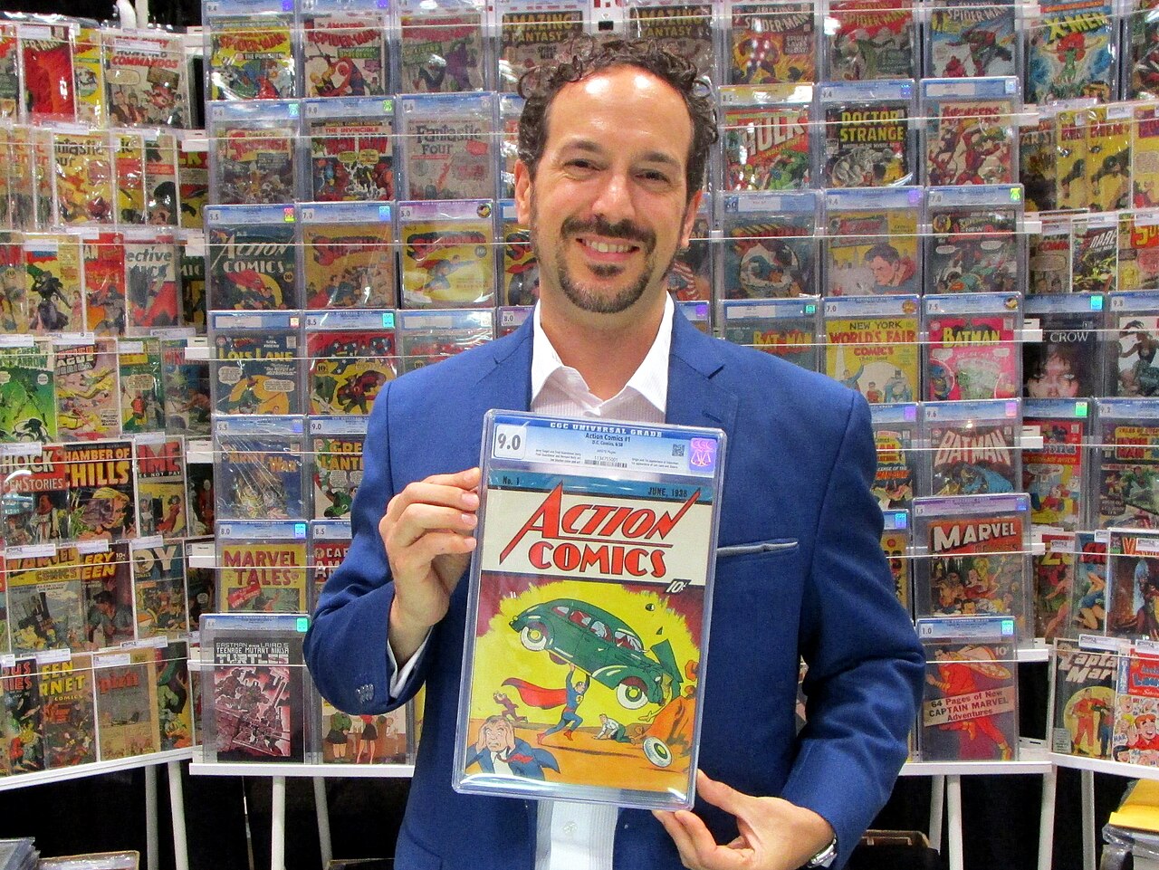 Action Comics #1 graded comic in slab
