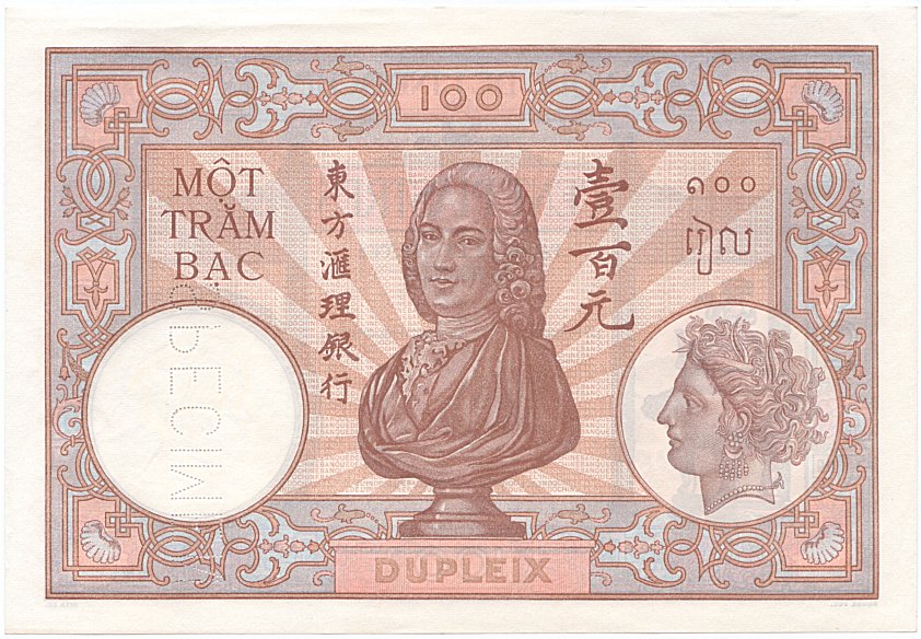 French Indochina 100 Piastres Banknote (1925–1951)