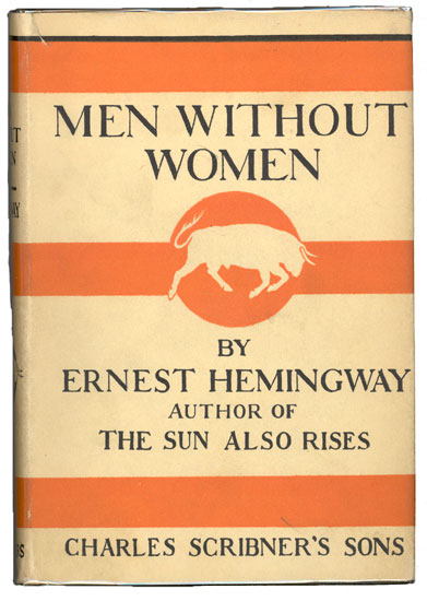 Hemingway first edition book cover