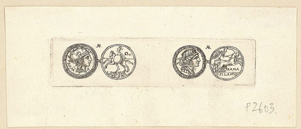 Vintage coins