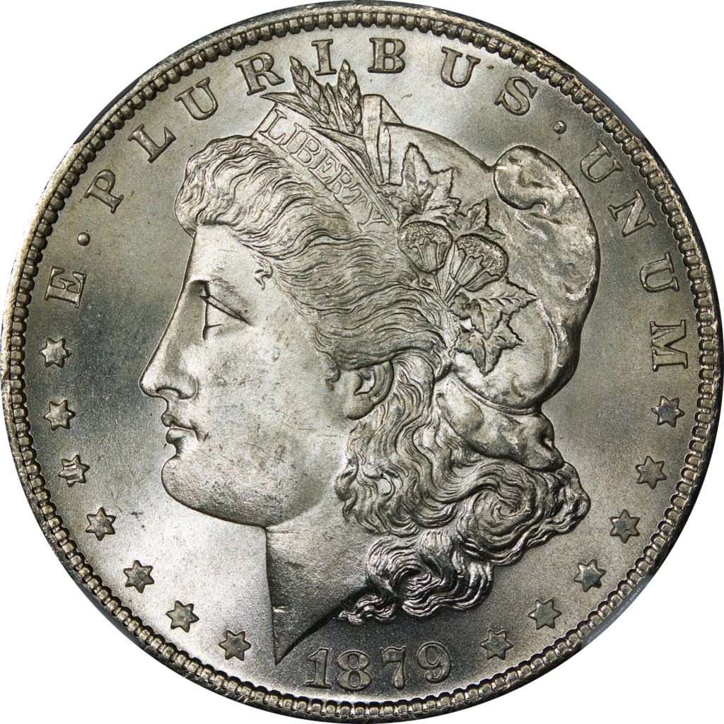 Morgan silver dollar - classic US coin (1878-1904, 1921)