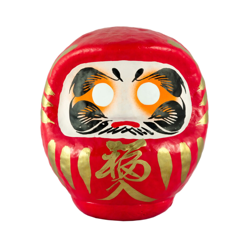 Items 9 Daruma figure