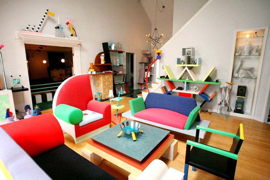 Memphis Group Carlton room divider designed by Ettore Sottsass, 1981