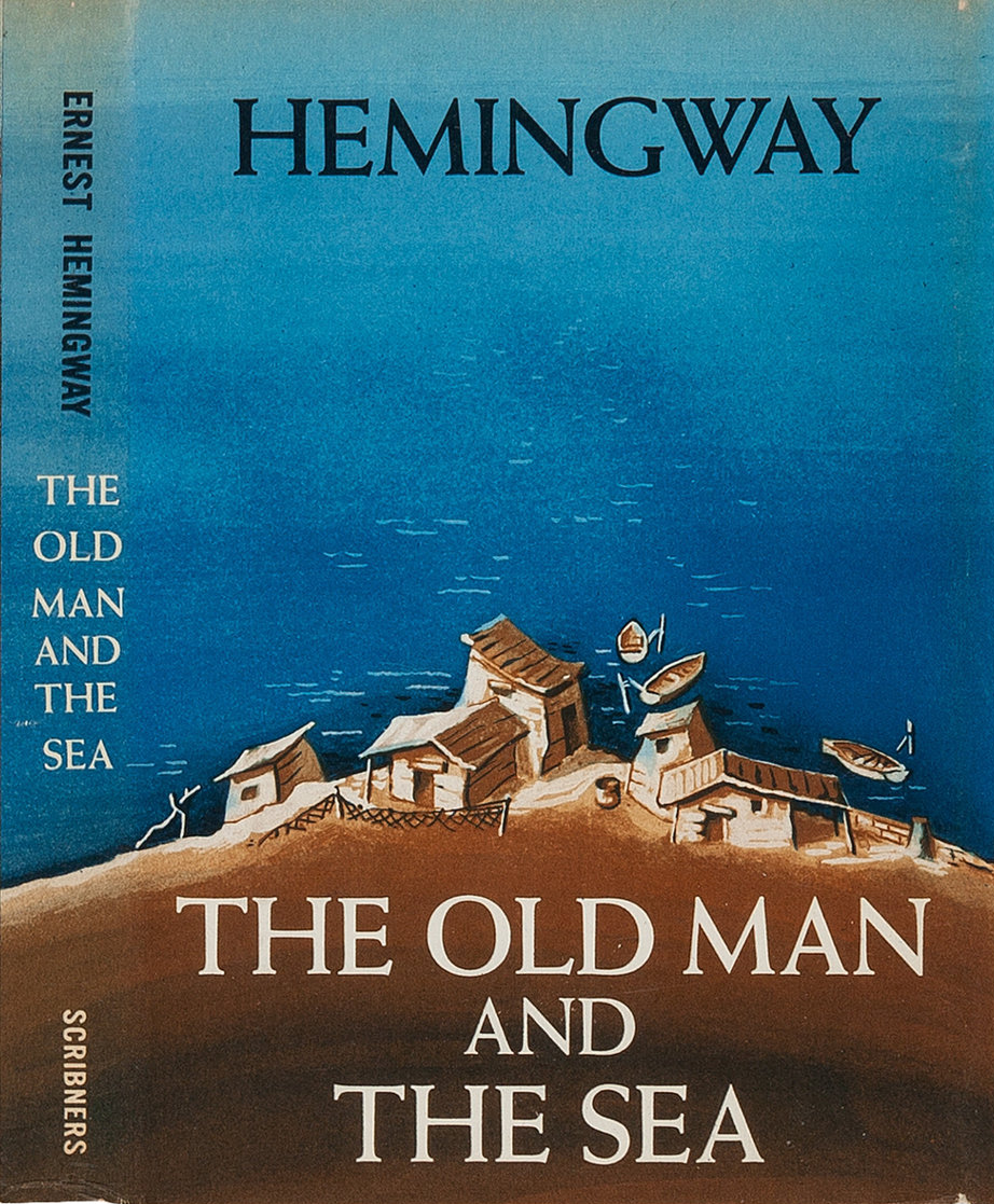 Old Man and the Sea first edition cover