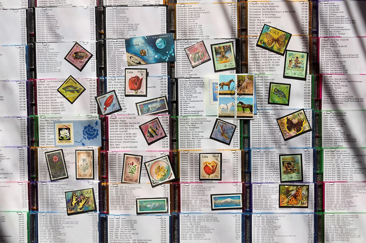 Postage stamps collection